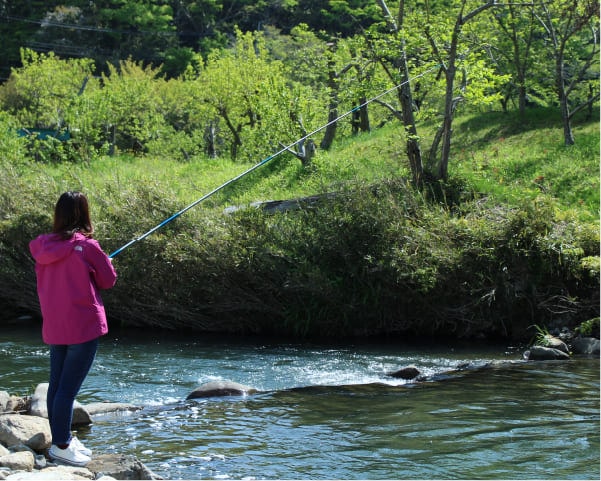 北田原ます釣り場